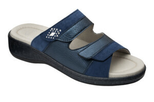 MARINELLA LAMINATED SYNTHETIC+SUEDE W BLU 37 - farmacialombardia.it
