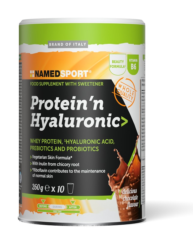 PROTEIN'N HYALURONIC DELICIOUS CHOCOLATE 260 G - farmacialombardia.it