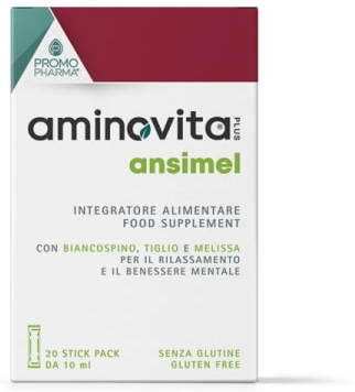 AMINOVITA PLUS ANSIMEL 20 STICK PACK - farmacialombardia.it