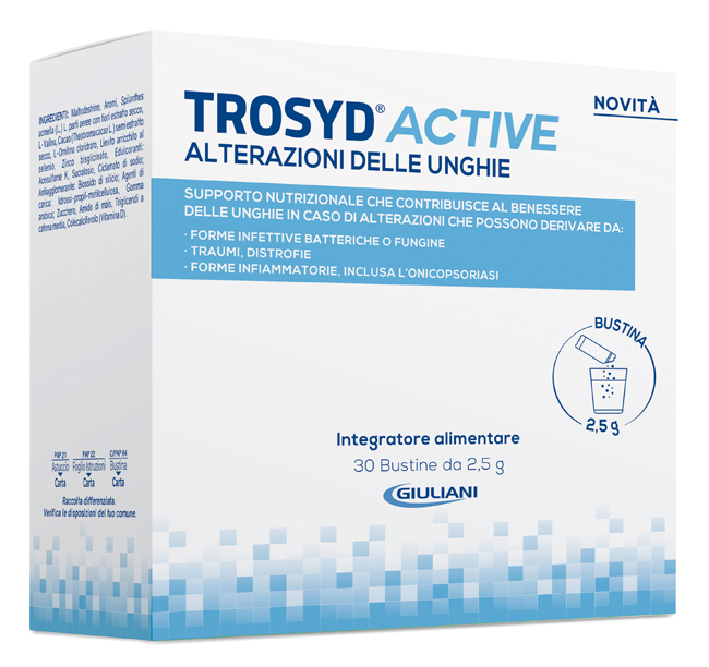 TROSYD ACTIVE ALTERAZIONI UNGHIE 30 BUSTINE - farmacialombardia.it
