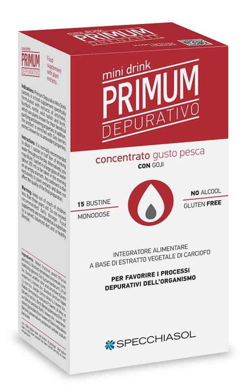 PRIMUM DEPURATIVO MINIDRINK PESCA 15 STICK DA 10 ML - farmacialombardia.it
