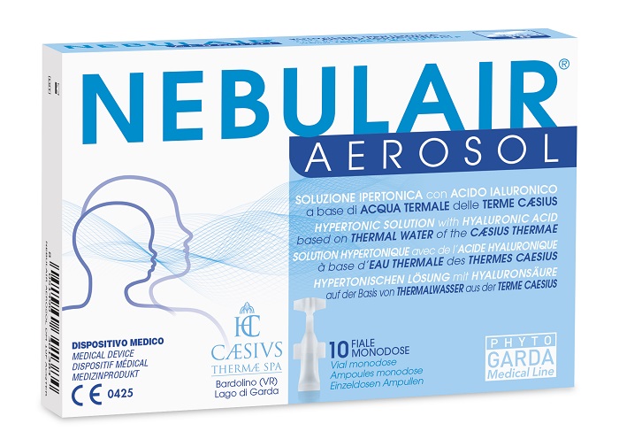 NEBULAIR AEROSOL SOLUZIONE IPERTONICA 10 FIALE MONODOSE 3 ML ACQTERM - farmacialombardia.it