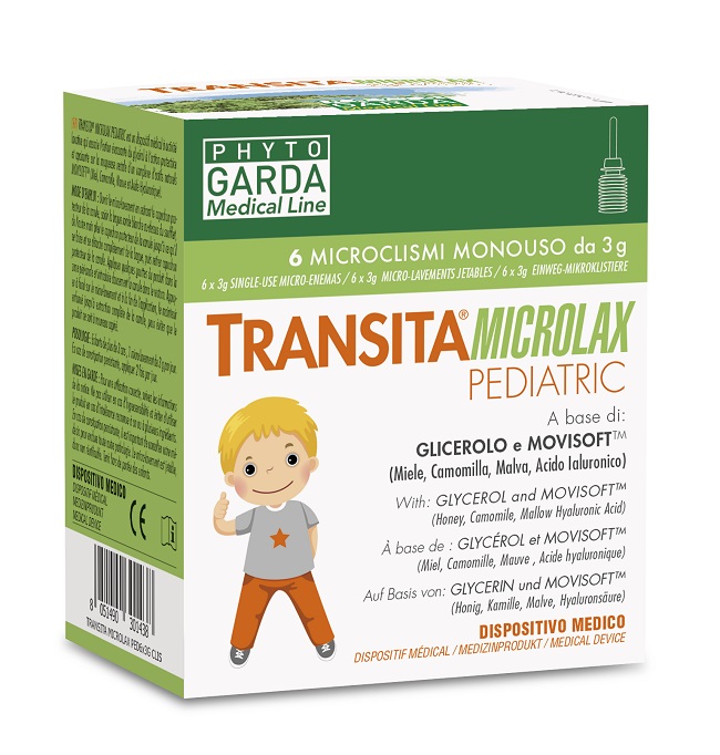 TRANSITA MICROLAX PEDIATRIC 6 MICROCLISMI DA 3 G - farmacialombardia.it