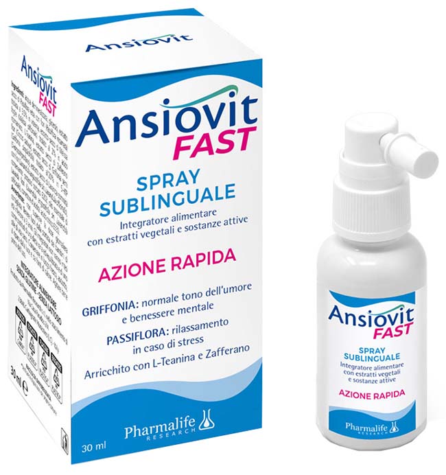 ANSIOVIT FAST SPRAY SUBLINGUALE 30 ML - farmacialombardia.it
