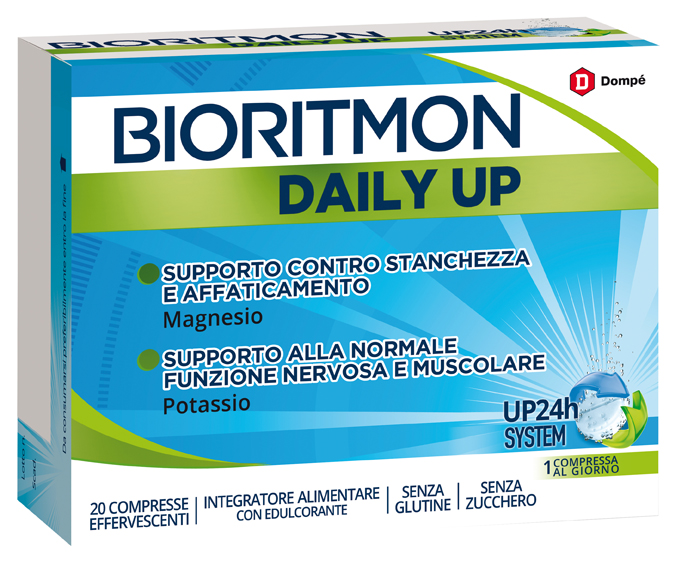 BIORITMON DAILY UP 20 COMPRESSE SENZA ZUCCHERO - farmacialombardia.it