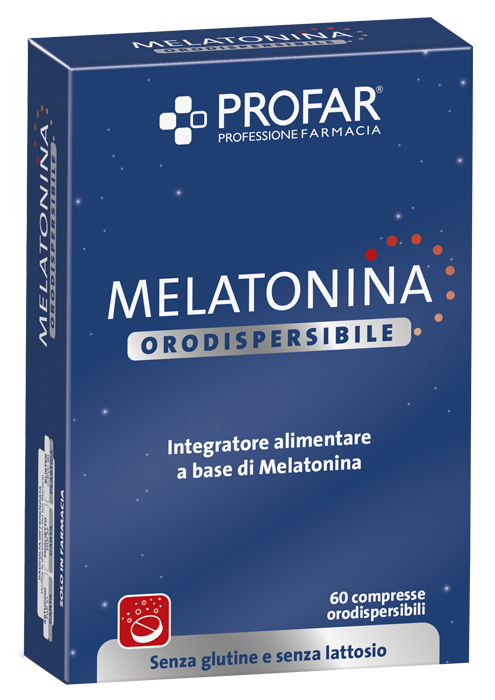 PROFAR MELATONINA ORODISPERSIBILE 60 COMPRESSE - farmacialombardia.it