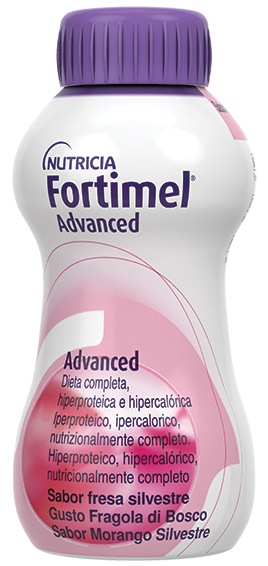 FORTIMEL ADVANCED FRAGOLA DI BOSCO 4 X 200 ML - farmacialombardia.it