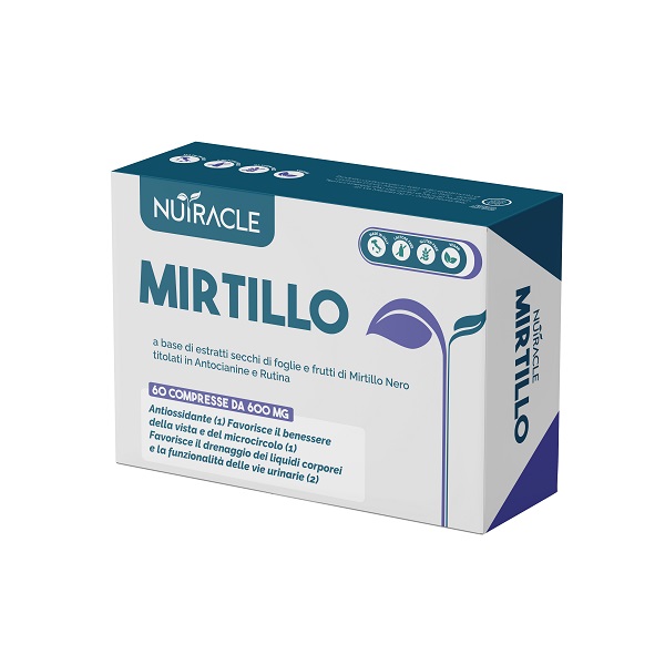 NUTRACLE MIRTILLO 60 COMPRESSE DA 600 MG - farmacialombardia.it