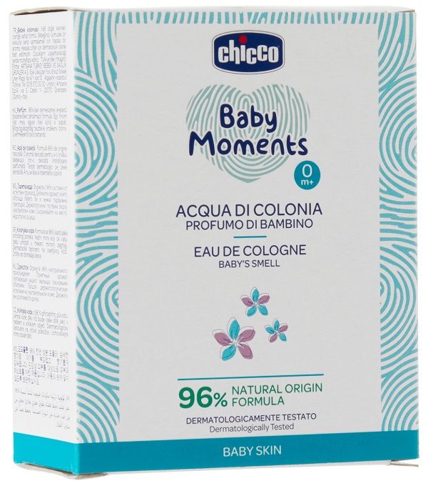CHICCO BABY MOMENTS ACQUA DI COLONIA PROFUMO DI BAMBINO 100 ML - farmacialombardia.it