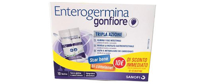 ENTEROGERMINA GONFIORE 10 + 10 BUSTINE - farmacialombardia.it
