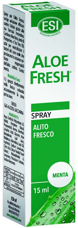 ESI ALOE FRESH SPRAY ALITO MENTA FORTE 15 ML - farmacialombardia.it