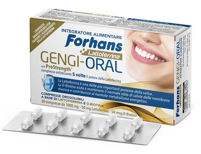 FORHANS LATTOFERRINA GENGI ORAL 30 COMPRESSE - farmacialombardia.it