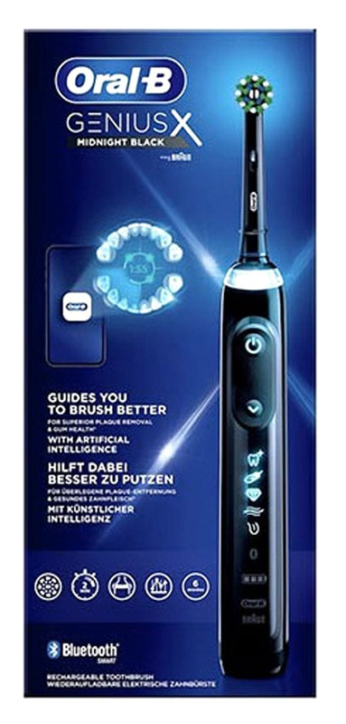 ORALB GENIUS X BLACK SPAZZOLINO ELETTRICO - farmacialombardia.it