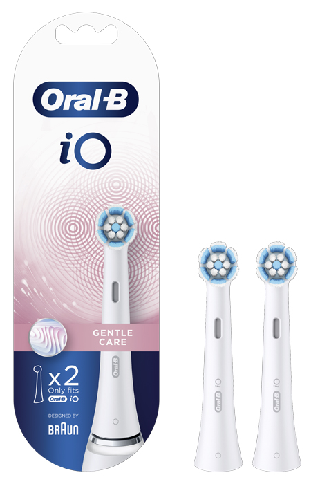 ORALB POWER REFILL IO GENTLE CLEAN WHITE 2 PEZZI - farmacialombardia.it