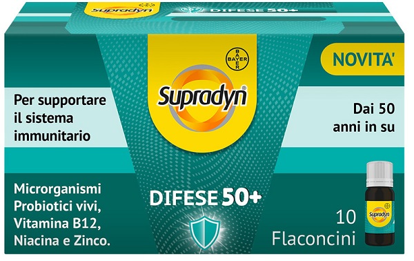 SUPRADYN DIFESE 50+ 10 FLACONCINI 10 ML - farmacialombardia.it