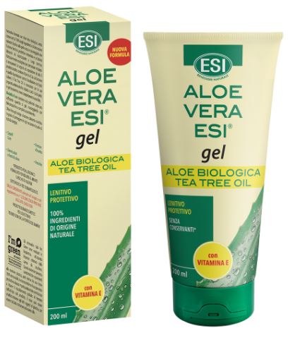 ESI ALOE VERA GEL VITAMINA E + TEA TREE 200 ML - farmacialombardia.it