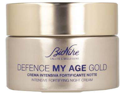 DEFENCE MY AGE GOLD CREMA INTENSIVA FORTIFICANTE NOTTE 50 ML - farmacialombardia.it