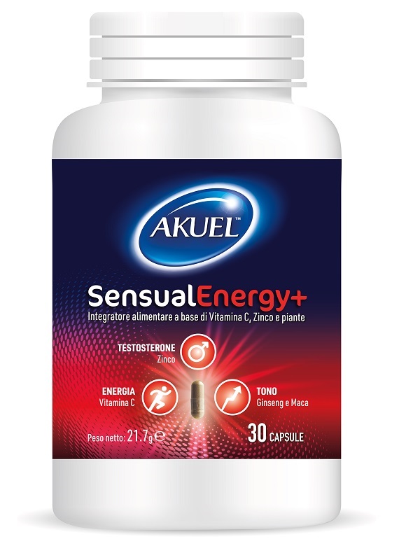 AKUEL SENSUAL ENERGY+ 30 CAPSULE - farmacialombardia.it