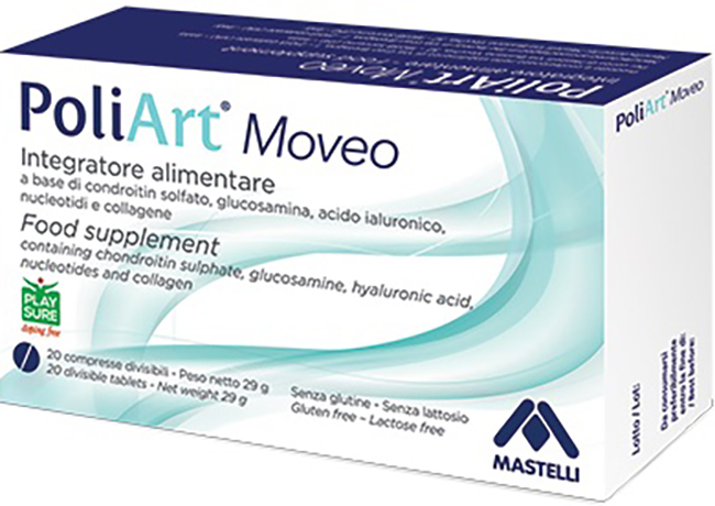 POLIART MOVEO 20 COMPRESSE DIVISIBILI NON RIVESTITE - farmacialombardia.it