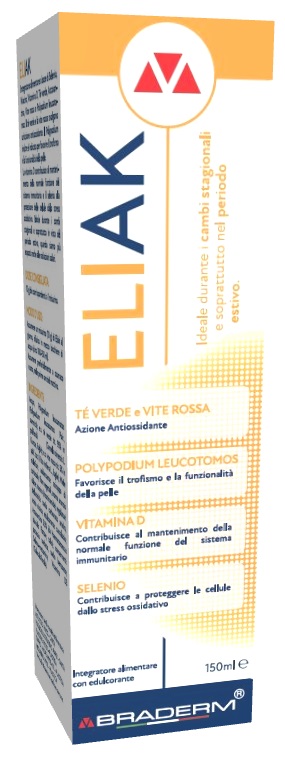 ELIAK 30 BUSTINE DA 5 ML BRADERM - farmacialombardia.it