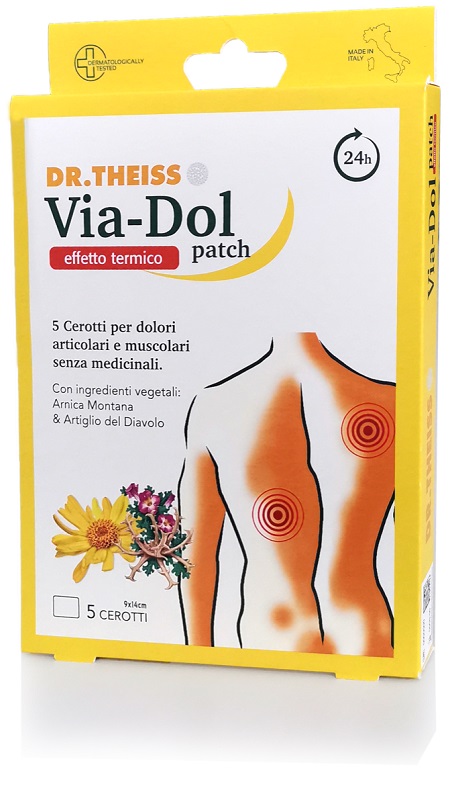 THEISS VIA-DOL PATCH EFFETTO TERMICO 5 PEZZI - farmacialombardia.it