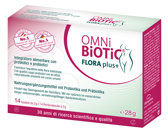 OMNI BIOTIC FLORA PLUS+ 14 BUSTINE DA 2 G - farmacialombardia.it
