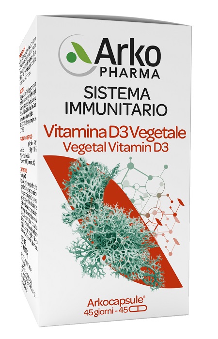 ARKOCPS VITAMINA D3 VEGETALE 45 CAPSULE - farmacialombardia.it
