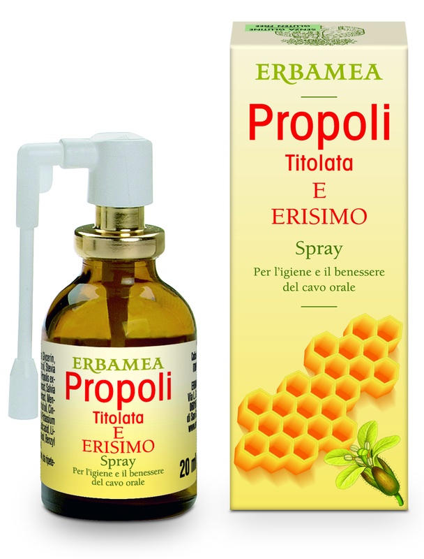 PROPOLI ERISIMO TITOLATA SPRAY 20 ML - farmacialombardia.it
