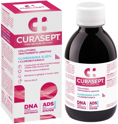 CURASEPT COLLUTORIO ADS DNA TRATTAMENTO LENITIVO 200 ML - farmacialombardia.it