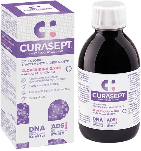 CURASEPT COLLUTORIO ADS DNA TRATTAMENTO RIGENERANTE 200 ML - farmacialombardia.it