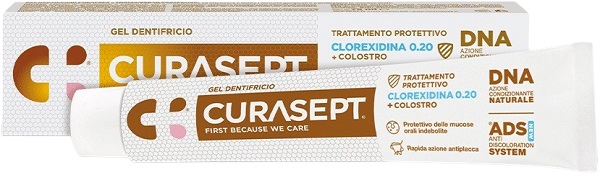 CURASEPT GEL DENTIFRICIO ADS DNA TRATTAMENTO PROTETTIVO 75 ML - farmacialombardia.it