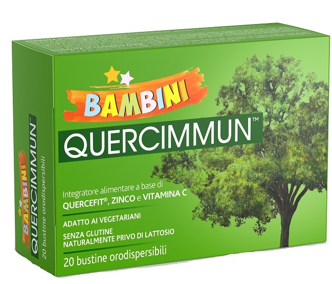 QUERCIMMUN BAMBINI 20 BUSTINE OROSOLUBILI - farmacialombardia.it