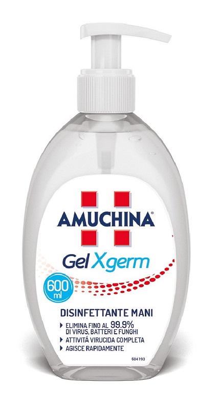 AMUCHINA GEL X-GERM DISINFETTANTE MANI 600 ML IT - farmacialombardia.it
