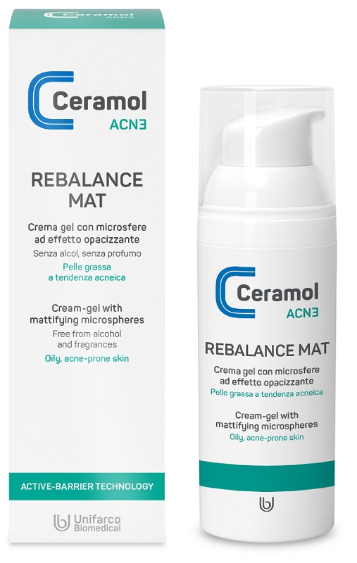 CERAMOL ACN3 REBALANCE MAT 50 ML - farmacialombardia.it