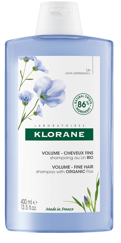 KLORANE SHAMPOO VOLUME FINE HAIR CON LINO 400 ML - farmacialombardia.it