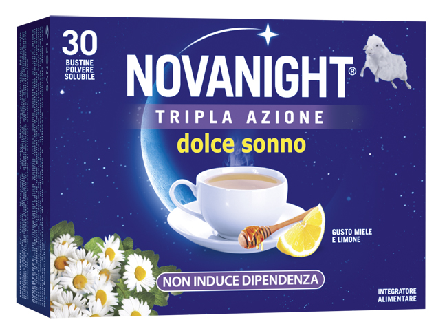 NOVANIGHT TRIPLA AZIONE DOLCE SONNO 30 BUSTINE - farmacialombardia.it