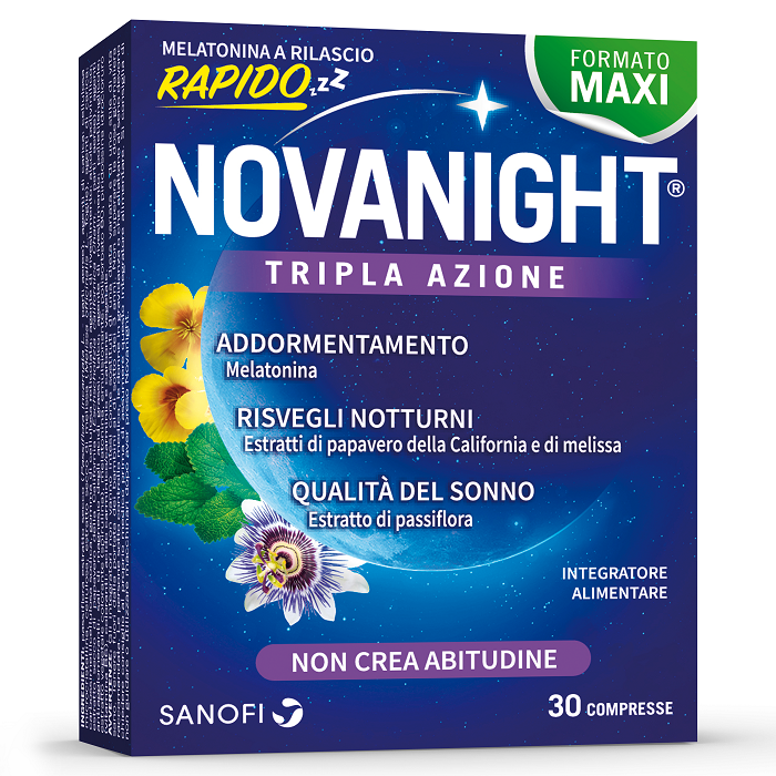 NOVANIGHT 30 COMPRESSE RILASCIO RADIDO NEW - farmacialombardia.it