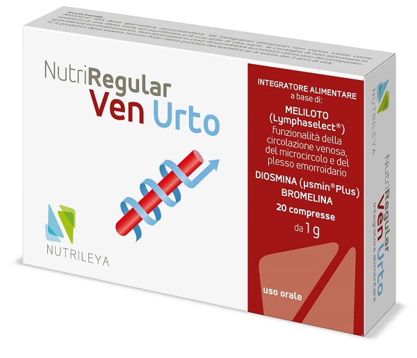NUTRIREGULAR VEN URTO 20 COMPRESSE - farmacialombardia.it