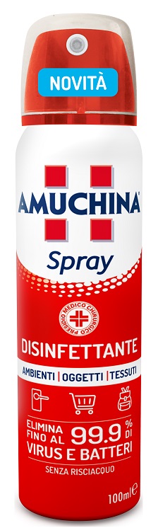 AMUCHINA SPRAY AMBIENTI OGGETTI TESSUTI 100 ML - farmacialombardia.it