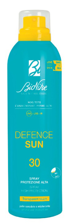 DEFENCE SUN SPRAY TRANSPARENT TOUCH 30 200 ML - farmacialombardia.it