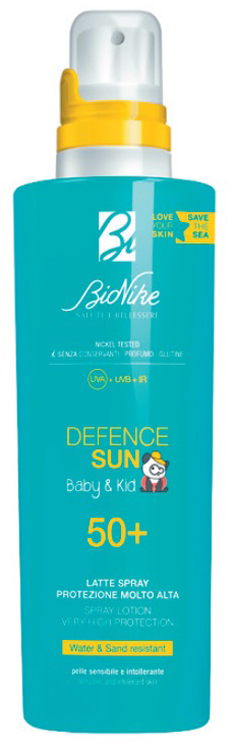 DEFENCE SUN BABY&KID LATTE SPRAY 50+ 200 ML - farmacialombardia.it