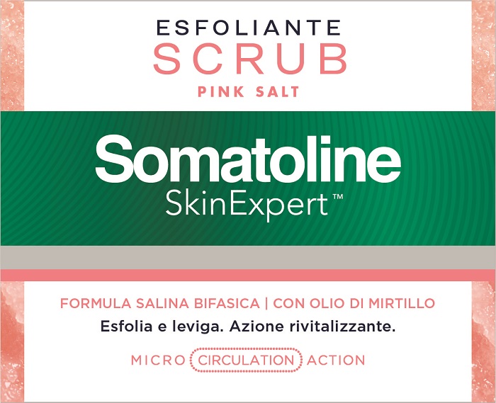 SOMATOLINE SKIN EXPERT SCRUB PINK SALT 350 G - farmacialombardia.it