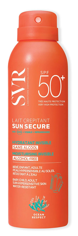 SUN SECURE LAIT CREPITANT SPF50+ 200 ML - farmacialombardia.it