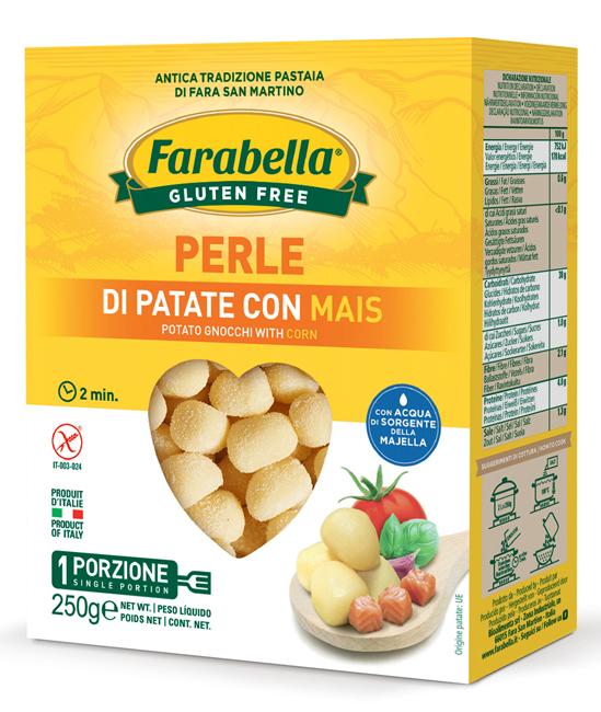 FARABELLA PERLE PATATE MAIS 250 G - farmacialombardia.it