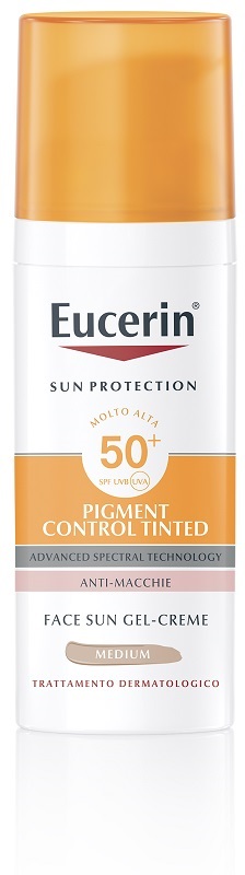 EUCERIN SUN PIGMENT CONTROL TINTED SPF50+ MEDIUM 50 ML - farmacialombardia.it