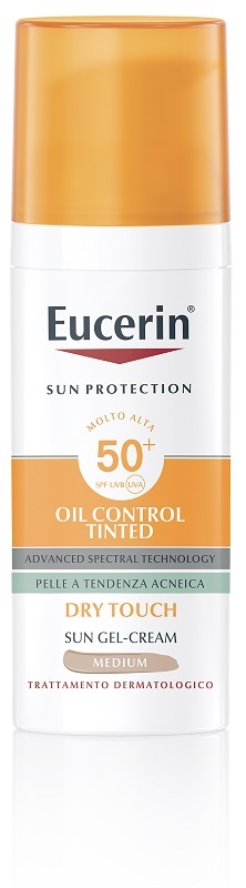 EUCERIN SUN OIL CONTROL TINTED CREAM SPF50+ 50 ML - farmacialombardia.it