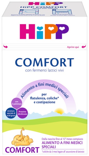 HIPP LATTE COMFORT 600 G - farmacialombardia.it