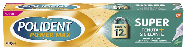 POLIDENT SUPER TENUTA+SIGILLANTE MENTA DELICATA ADESIVO PROTESI DENTALE 70 G - farmacialombardia.it