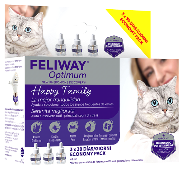 FELIWAY OPTIMUM REFILL 3X48 ML - farmacialombardia.it
