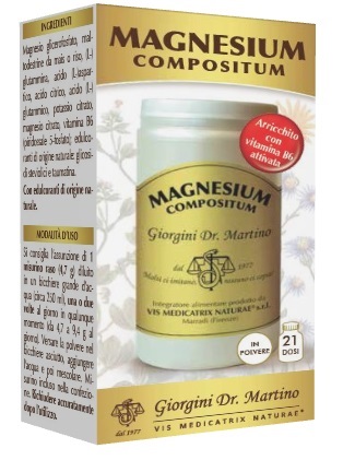 MAGNESIUM COMPOSITUM POLVERE 100 G - farmacialombardia.it